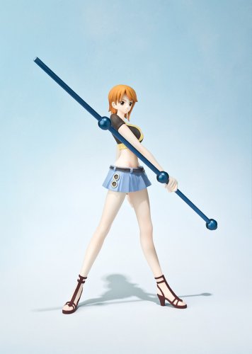One Piece - Nami - Figuarts ZERO - Battle ver. (Bandai), Franchise: One Piece, Brand: Bandai, Release Date: 04. Aug 2012, Dimensions: H=140 mm (5.46 in), Material: ABS, PVC, Store Name: Nippon Figures