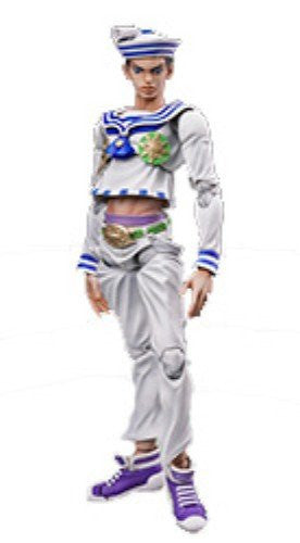JoJo's Bizarre Adventure - Jojolion - Higashikata Josuke - Super Action Statue #53 (Medicos Entertainment), Franchise: JoJo's Bizarre Adventure, Brand: Medicos Entertainment, Release Date: 29. May 2013, Dimensions: H=160 mm (6.24 in), Material: ABS, PVC, Nippon Figures