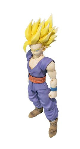 Dragon Ball Kai - Son Gohan SSJ - S.H.Figuarts (Bandai), Franchise: Dragon Ball Kai, Brand: Bandai, Release Date: 21. May 2016, Dimensions: H=110 mm (4.29 in), Material: ABS, PVC, Nippon Figures
