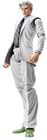 "JoJo's Bizarre Adventure Part.IV -Yoshikage Kira - Super Action Statue (Medicos Entertainment), Franchise: Jojo's Bizarre Adventure Part.iv Diamond Is Unbreakable, Release Date: 31. Mar 2021, Type: Action, Dimensions: 155.0 mm, Material: PVC, ABS, NYLON, Nippon Figures"