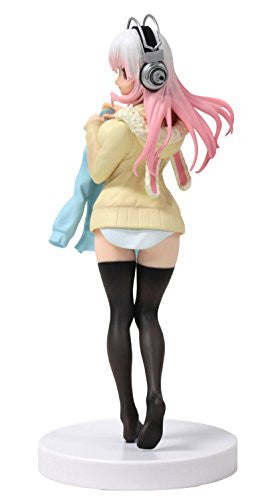 SoniComi (Super Sonico) - Sonico - Seikatsu Micchaku Shuzai Special Figure - Clothes Changing Time Ver., Franchise: SoniComi (Super Sonico), Brand: FuRyu, Type: Prize, Store Name: Nippon Figures