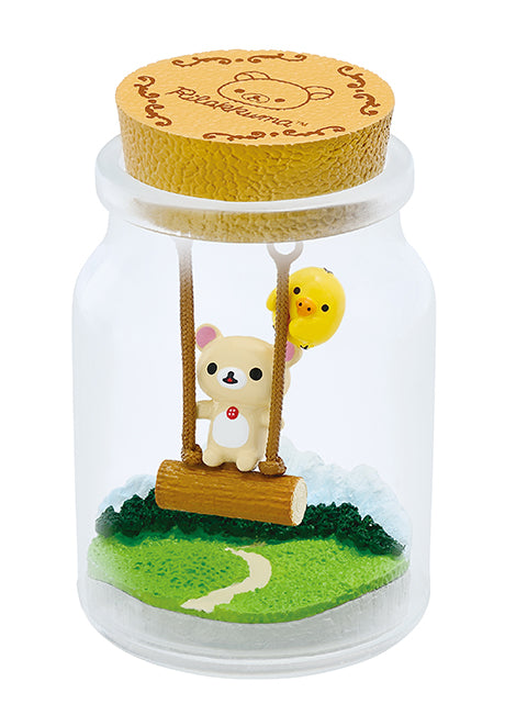 Rilakkuma - Terrarium of Rilakkuma - Re-ment - Blind Box, San-X franchise, Re-ment brand, Released on 10th December 2018, Blind Boxes type, Box Dimensions: 115mm (Height) x 70mm (Width) x 70mm (Depth), Material: PVC, ABS, 6 types available, Nippon Figures