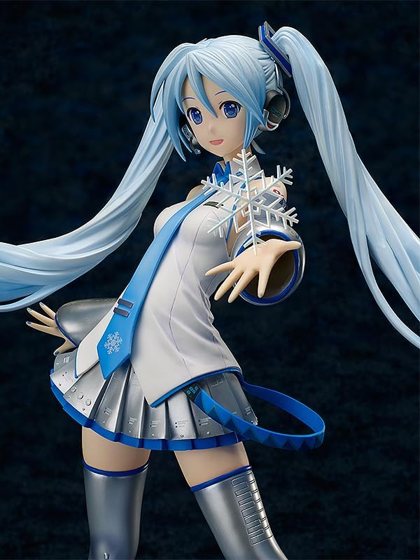 Vocaloid - Hatsune Miku - B-style - 1/4 - Snow - 2024 Re-release (FREEing), Franchise: Vocaloid, Brand: FREEing, Release Date: 28. Mar 2024, Type: General, Dimensions: H=420mm (16.38in, 1:1=1.68m), Scale: 1/4, Store Name: Nippon Figures