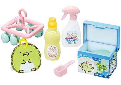 Sumikko Gurashi - Town Corner Drugstore - Re-ment - Blind Box, San-X franchise, Re-ment brand, Released on 2nd April 2018, Blind Boxes type, Box Dimensions: 11.5cm (Height) x 7cm (Width) x 4cm (Depth), Made of PVC and ABS materials, 8 types available, Nippon Figures