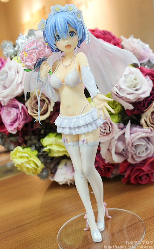 Re:Zero kara Hajimeru Isekai Seikatsu - Rem - 1/7 - Wedding Ver. - 2024 Re-release (Phat Company), Franchise: Re:Zero kara Hajimeru Isekai Seikatsu, Release Date: 30. Apr 2024, Store Name: Nippon Figures