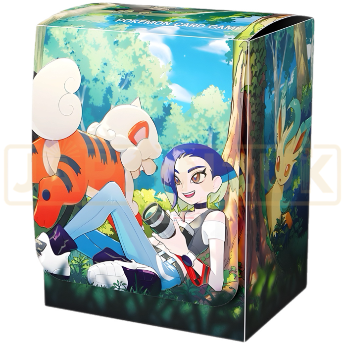 Pokemon Center Japan - Perrin & Hisuian Growlithe Deck Case