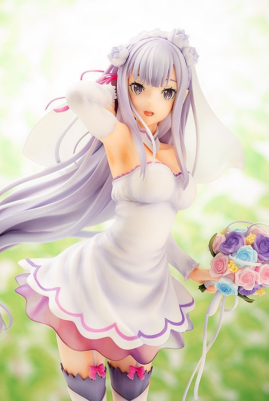 Re:Zero kara Hajimeru Isekai Seikatsu - Emilia - 1/7 - Wedding Ver. - 2024 Re-release (Phat Company), Franchise: Re:Zero kara Hajimeru Isekai Seikatsu, Brand: Phat Company, Release Date: 30. Apr 2024, Type: General, Nippon Figures