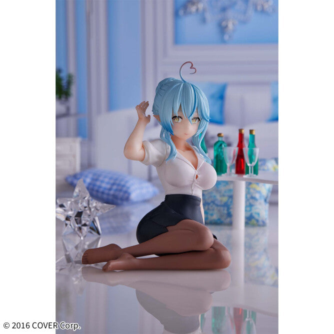 Hololive - Yukihana Lamy - Relax Time - Office Style ver. (Bandai Spirits), Franchise: Hololive, Brand: Bandai Spirits, Release Date: 23. Feb 2023, Type: Prize, Dimensions: H=110mm (4.29in), Store Name: Nippon Figures