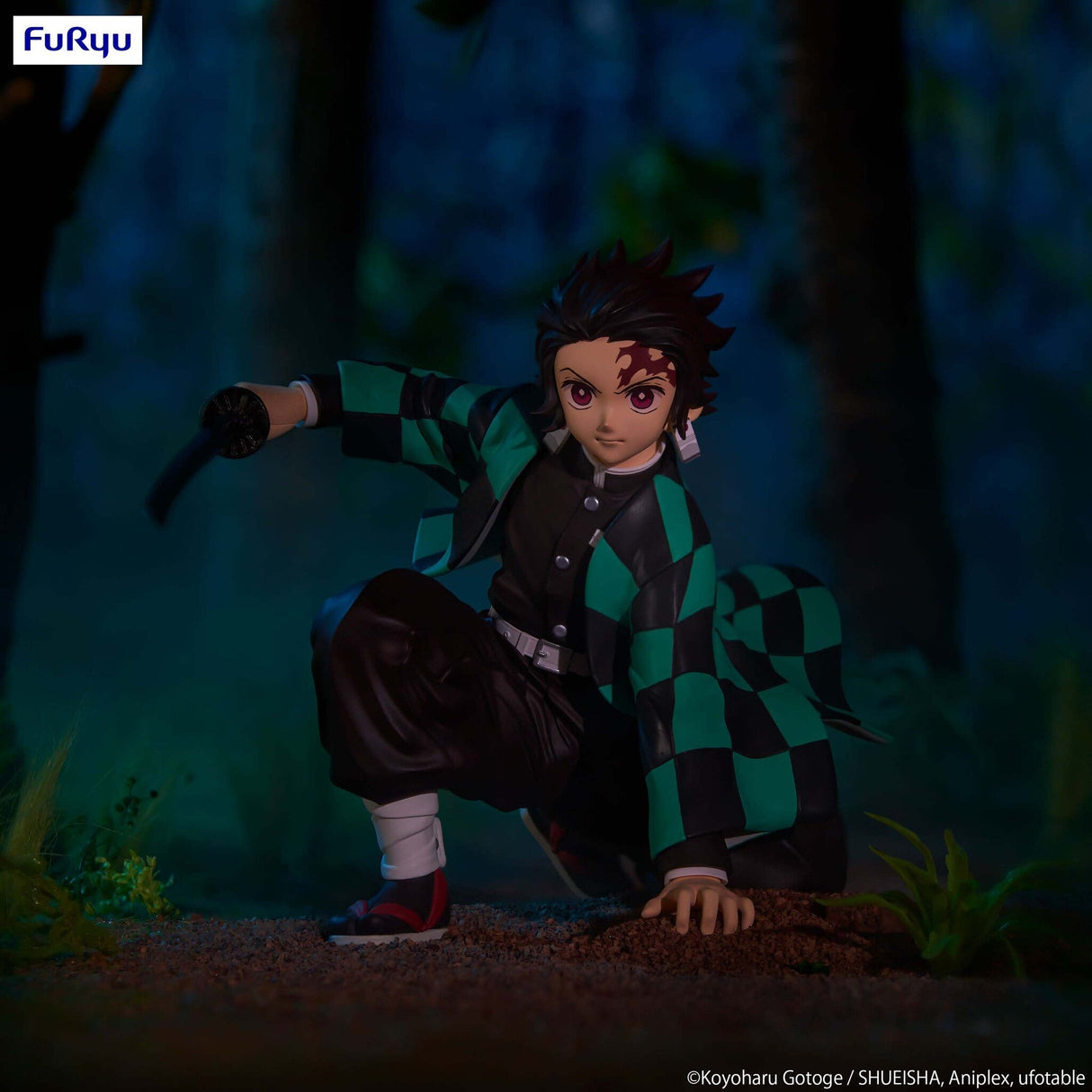 Demon Slayer - Kamado Tanjiro - Noodle Stopper Figure (FuRyu), Franchise: Demon Slayer, Brand: FuRyu, Release Date: 31. Dec 2022, Type: Prize, Dimensions: H=130mm (5.07in), Nippon Figures