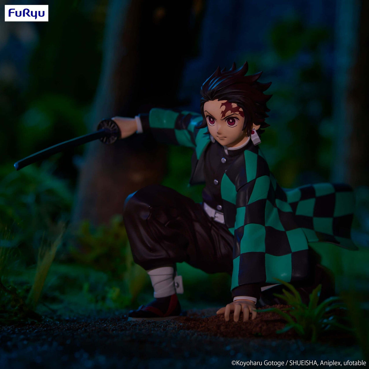 Demon Slayer - Kamado Tanjiro - Noodle Stopper Figure (FuRyu), Franchise: Demon Slayer, Brand: FuRyu, Release Date: 31. Dec 2022, Type: Prize, Dimensions: H=130mm (5.07in), Nippon Figures