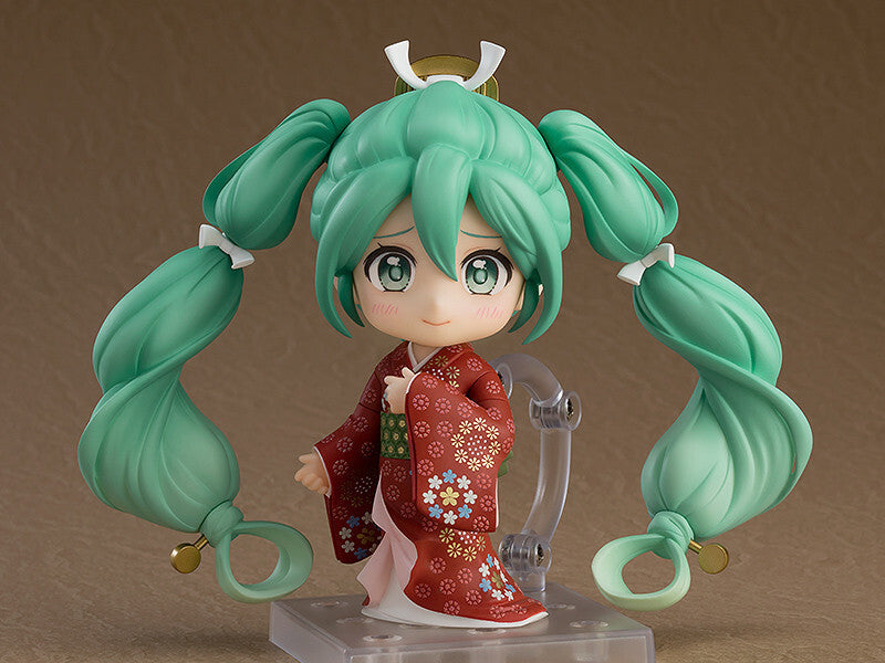 "Hatsune Miku Dancing Haniwa & Mikaeri Bijin Repair Project Nendoroid #2100 Beauty Looking Back Ver. Good Smile Company", Franchise: Vocaloid, Brand: Good Smile Company, Release Date: 31. Jan 2024, Type: Nendoroid, Dimensions: H=100mm (3.9in), Store Name: Nippon Figures"