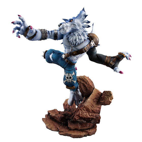 Digimon Adventure - Weregarurumon - Precious G.E.M. (MegaHouse), Franchise: Digimon Adventure, Brand: MegaHouse, Release Date: 29. Sep 2023, Type: General, Dimensions: H=250mm (9.75in), Nippon Figures
