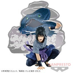 Naruto Shippuden - Aoda - Uchiha Sasuke - Panel Spectacle -Aratanaru Sansukumi- (Bandai Spirits), Release Date: 19. May 2023, Dimensions: H=90mm (3.51in), Nippon Figures