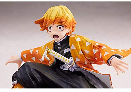 Demon Slayer - Agatsuma Zenitsu - 1/8 (Aniplex, Wing), Release Date: 10. Oct 2020, Scale: 1/8 H=120mm (4.68in, 1:1=0.96m), Store Name: Nippon Figures