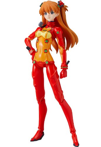 Evangelion Shin Gekijouban - Soryu Asuka Langley - Figma #084 - Test Plugsuit ver., Franchise: Evangelion Shin Gekijouban, Brand: Max Factory, Release Date: 26. Jan 2011, Type: figma, Dimensions: H=145 mm (5.66 in), Material: ABS, POM, PP, PVC, Store Name: Nippon Figures