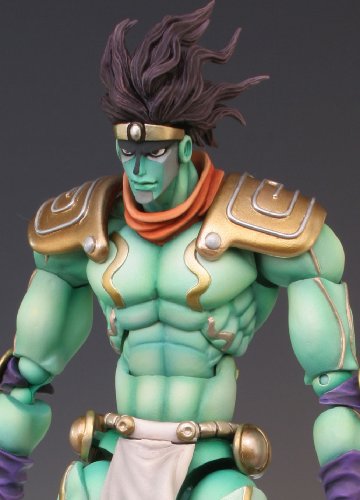 JoJo's Bizarre Adventure - Stardust Crusaders - Star Platinum - Super Action Statue #1 (Medicos Entertainment), Franchise: JoJo's Bizarre Adventure, Brand: Medicos Entertainment, Release Date: 31. Jan 2012, Type: General, Dimensions: H=170 mm (6.63 in), Material: ABS, PVC, Nippon Figures