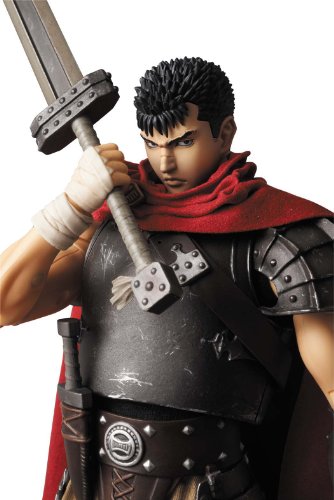 Image alt text: Berserk - Guts - Real Action Heroes #636 - 1/6 - The Hawks ver. (Medicom Toy), Franchise: Berserk, Release Date: 28. Feb 2014, Scale: 1/6, Store Name: Nippon Figures