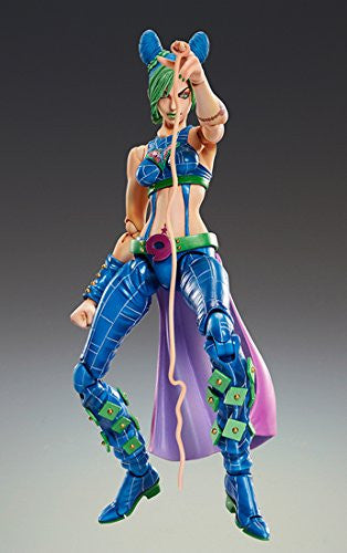 JoJo's Bizarre Adventure - Stone Ocean - Jolyne Cujoh - Super Action Statue #68 (Medicos Entertainment), Franchise: JoJo's Bizarre Adventure, Brand: Medicos Entertainment, Release Date: 26. Sep 2014, Dimensions: H=160 mm (6.24 in), Material: ABS, PVC, Nippon Figures