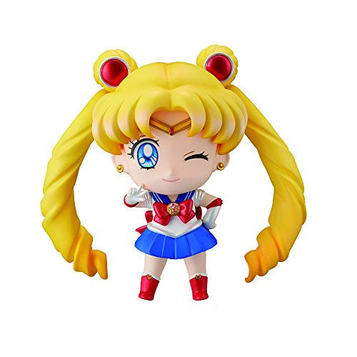 Bishoujo Senshi Sailor Moon - Luna - Sailor Moon - Petit Chara Deluxe! (MegaHouse), Franchise: Bishoujo Senshi Sailor Moon, Release Date: 29. Sep 2015, Dimensions: H=90 mm (3.51 in), Store Name: Nippon Figures