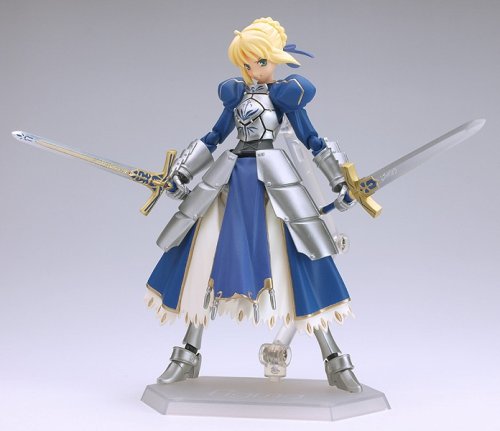 Fate/Stay Night - Saber - Figma #003 (Max Factory), Franchise: Fate/Stay Night, Brand: Max Factory, Release Date: 06. Dec 2011, Type: figma, Dimensions: H=140 mm (5.46 in), Material: ABS, PVC, Nippon Figures