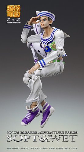 JoJo's Bizarre Adventure - Jojolion - Soft & Wet - Super Action Statue #56 (Medicos Entertainment), Franchise: JoJo's Bizarre Adventure, Brand: Medicos Entertainment, Release Date: 13. Sep 2013, Dimensions: H=160 mm (6.24 in), Material: ABS, PVC, Store Name: Nippon Figures