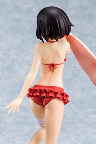 KonoSuba - Chomusuke - Megumin - 1/7 - Swimsuit ver. (BellFine), 1/7 scale swimsuit version of Megumin from KonoSuba, released on 23. Aug 2018, made of ABS, magnet, and PVC material, sold by Nippon Figures.