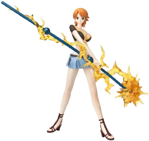 One Piece - Nami - Figuarts ZERO - Battle ver. (Bandai), Franchise: One Piece, Brand: Bandai, Release Date: 04. Aug 2012, Dimensions: H=140 mm (5.46 in), Material: ABS, PVC, Store Name: Nippon Figures