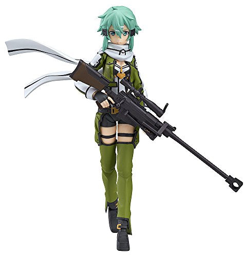 Sword Art Online II - Sinon - Figma #241 (Max Factory), Franchise: Sword Art Online II, Release Date: 05. Apr 2017, Dimensions: H=135 mm (5.27 in), Store Name: Nippon Figures