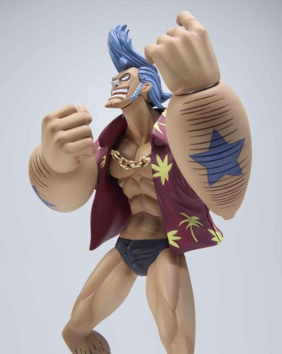 Franky | Portrait Of Pirates Neo, One Piece franchise, MegaHouse brand, Release Date: 31. Oct 2007, H=230 mm (8.97 in) dimensions, ABS, PVC material, Nippon Figures store.