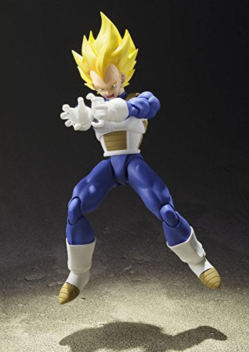 Dragon Ball Z - Vegeta SSJ - S.H.Figuarts (Bandai), Franchise: Dragon Ball Z, Brand: Bandai, Release Date: 14. Oct 2016, Dimensions: H=135mm (5.27in), Material: ABS, PVC, Nippon Figures