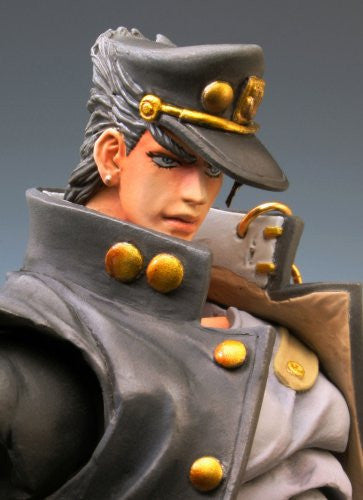 JoJo's Bizarre Adventure - Stardust Crusaders - Jotaro Kujo - Super Action Statue #2 (Medicos Entertainment), Franchise: JoJo's Bizarre Adventure, Release Date: 28. Feb 2009, Dimensions: H=160 mm (6.24 in), Store Name: Nippon Figures