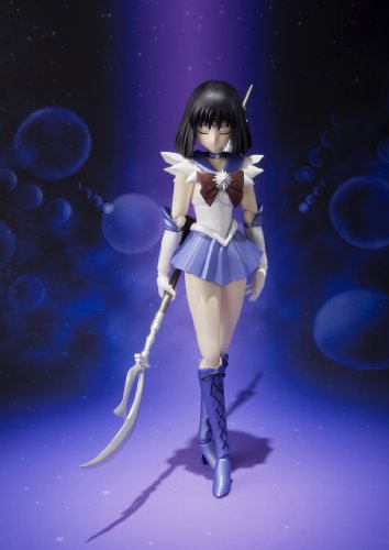 Bishoujo Senshi Sailor Moon - Bishoujo Senshi Sailor Moon Super - Sailor Saturn - S.H.Figuarts (Bandai), Franchise: Bishoujo Senshi Sailor Moon, Release Date: 23. Aug 2014, Dimensions: H=130 mm (5.07 in), Material: ABS, PVC, Nippon Figures