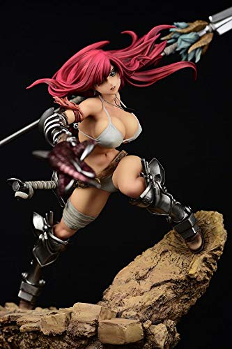 Fairy Tail - Erza Scarlet - 1/6 - the Kishi ver. (Orca Toys), PVC material, 315 mm dimensions, Nippon Figures