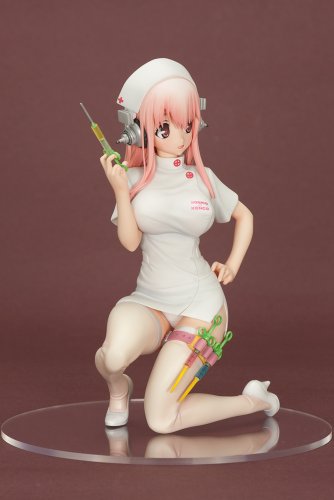 Nitro Super Sonic - Sonico - 1/7 - Nurse ver. (Orchid Seed), PVC material, Scale 1/7, Nippon Figures
