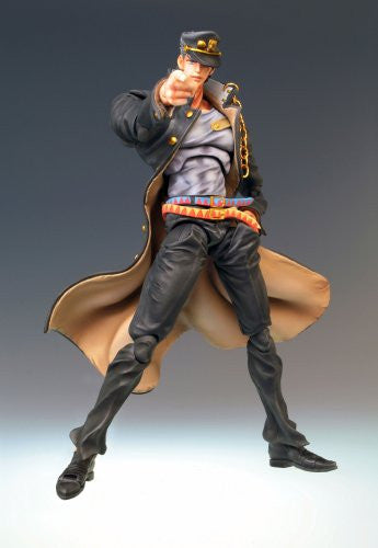 JoJo's Bizarre Adventure - Stardust Crusaders - Jotaro Kujo - Super Action Statue #2 (Medicos Entertainment), Franchise: JoJo's Bizarre Adventure, Release Date: 28. Feb 2009, Dimensions: H=160 mm (6.24 in), Store Name: Nippon Figures
