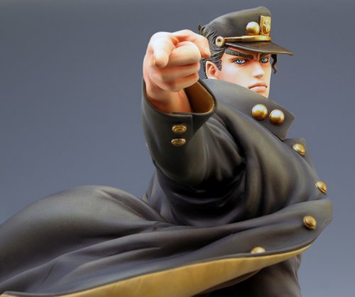 JoJo's Bizarre Adventure - Stardust Crusaders - Jotaro Kujo - Super Figure Art Collection - Black Ver., Franchise: JoJo's Bizarre Adventure, Brand: Medicos Entertainment, Release Date: 05. Sep 2014, Type: General, Dimensions: H=140 mm (5.46 in), Material: ABS, PVC, Nippon Figures