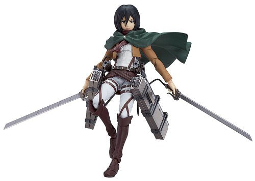 Attack on Titan - Mikasa Ackerman - Figma #203 (Max Factory), Franchise: Attack on Titan, Release Date: 24. Apr 2014, Dimensions: H=145 mm (5.66 in), Store Name: Nippon Figures