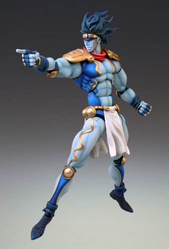 JoJo's Bizarre Adventure - Stardust Crusaders - Star Platinum - Super Action Statue #10 - Second Ver. (Medicos Entertainment), Franchise: JoJo's Bizarre Adventure, Brand: Medicos Entertainment, Release Date: 31. Oct 2009, Type: General, Dimensions: H=170 mm (6.63 in), Material: ABS, PVC, Store Name: Nippon Figures