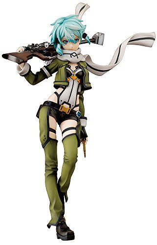 Sword Art Online II - Sinon - 1/7 (Aquamarine, Good Smile Company), Release Date: 31. Dec 2018, Scale: 1/7, Nippon Figures