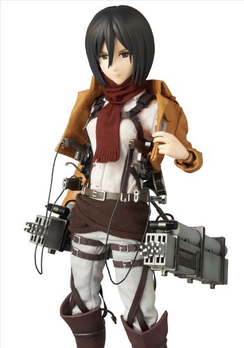 Attack on Titan - Mikasa Ackerman - Real Action Heroes #648 - 1/6 (Medicom Toy), Franchise: Attack on Titan, Release Date: 20. Aug 2014, Dimensions: H=300 mm (11.7 in), Scale: 1/6, Material: ABS, FABRIC, PVC, Nippon Figures