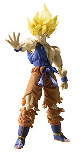 Dragon Ball Z - Son Goku SSJ - S.H.Figuarts - Super Warrior Awakening Ver. (Bandai), Franchise: Dragon Ball Z, Brand: Bandai, Release Date: 10. Jun 2016, Dimensions: H=160 mm (6.24 in), Material: ABS, PVC, Nippon Figures