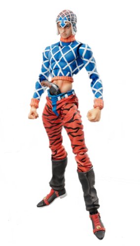 JoJo's Bizarre Adventure - Vento Aureo - Guido Mista - Sex Pistols - Super Action Statue #34 (Medicos Entertainment), Release Date: 30. Nov 2020, Dimensions: H=160 mm (6.24 in), Store Name: Nippon Figures
