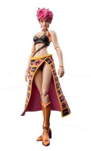 JoJo's Bizarre Adventure - Vento Aureo - Trish Una - Super Action Statue #54 (Medicos Entertainment), Franchise: JoJo's Bizarre Adventure, Brand: Medicos Entertainment, Release Date: 28. Jun 2013, Type: General, Dimensions: H=150 mm (5.85 in), Material: ABS, PVC, Nippon Figures