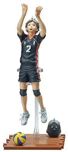 Haikyu!! - Sugawara Koshi Players 1/8 Figure, Scale: 1/8, Dimensions: H=235 mm (9.17 in), Material: ABS, PVC, Store Name: Nippon Figures