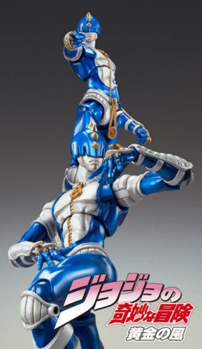 JoJo's Bizarre Adventure - Vento Aureo - Sticky Fingers - Super Action Statue #32 (Medicos Entertainment), Release Date: 30. Sep 2011, Dimensions: H=160 mm (6.24 in), Nippon Figures