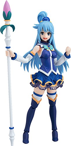 KonoSuba - Aqua - Figma #399 - Max Factory, Franchise: KonoSuba, Brand: Max Factory, Release Date: 31. Dec 2019, Type: Figma, Dimensions: 140 mm, Material: ABS, PVC, Store Name: Nippon Figures