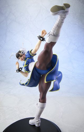 Street Fighter - Chun-Li - Bishoujo Statue - Street Fighter x Bishoujo - 1/7 (Kotobukiya), Franchise: Street Fighter, Release Date: 14. Nov 2014, Dimensions: H=250 mm (9.75 in), Scale: 1/7, Material: ABS, PVC, Nippon Figures