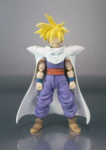 Dragon Ball Kai - Son Gohan SSJ - S.H.Figuarts (Bandai), Franchise: Dragon Ball Kai, Brand: Bandai, Release Date: 21. May 2016, Dimensions: H=110 mm (4.29 in), Material: ABS, PVC, Nippon Figures