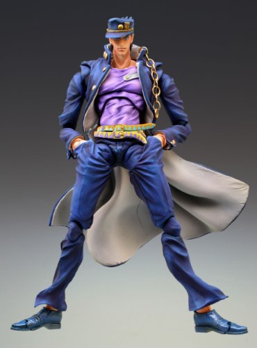 Jojo's Bizarre Adventure - Jotaro Kujo - Super Action Statue, Franchise: JoJo's Bizarre Adventure, Brand: Medicos Entertainment, Release Date: 30. Aug 2013, Dimensions: H=160 mm (6.24 in), Material: ABS, PVC, Store Name: Nippon Figures