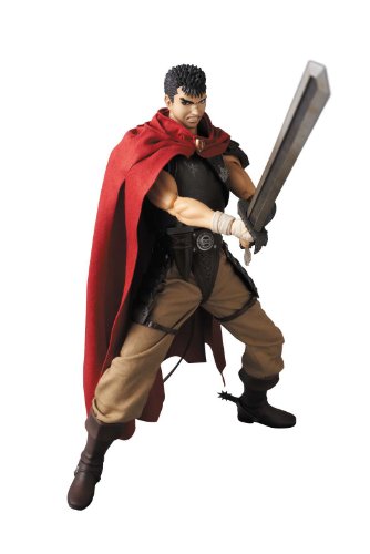 Image alt text: Berserk - Guts - Real Action Heroes #636 - 1/6 - The Hawks ver. (Medicom Toy), Franchise: Berserk, Release Date: 28. Feb 2014, Scale: 1/6, Store Name: Nippon Figures